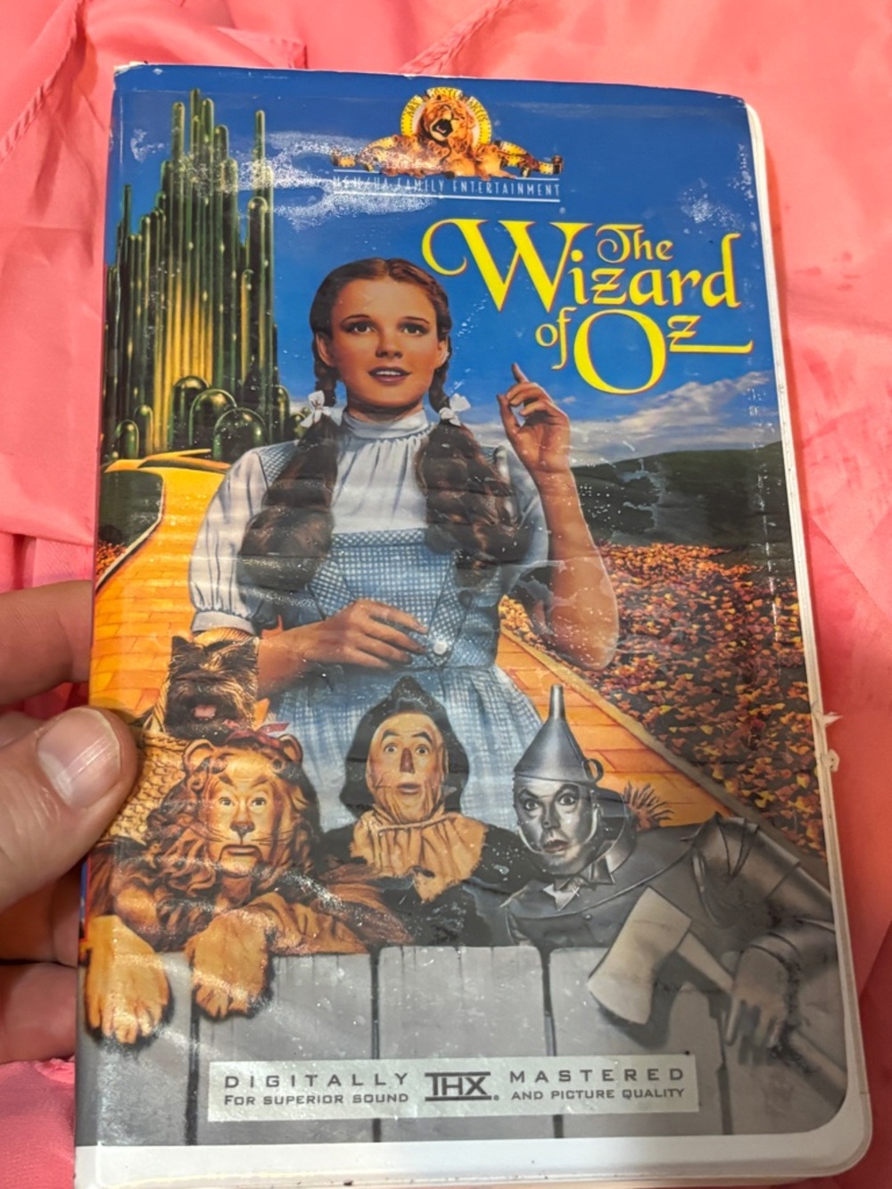 The Wizard of Oz VHS Tape - Classic Movie Cover vintage